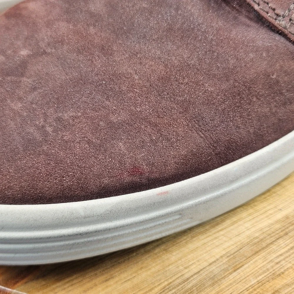 Ecco Soft 7 Chukka Boots Mens 10 Brown Leather Ankle Casual Shoes Sneakers